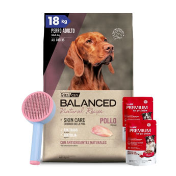 Imagen de Alimento VITALCAN Perro BALANCED Adulto Pollo 15 kg + Regalo