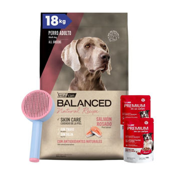 Imagen de Alimento VITALCAN Perro BALANCED Adulto Salmón 15 + 3 Kg + Regalo