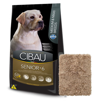 Imagen de Alimento CIBAU Perro Senior +6 años 12 kg + Regalo