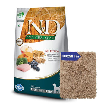 Imagen de Alimento NYD Perro Ancestral Grain Adulto Medium Raza Mediana 15 kg + Regalo