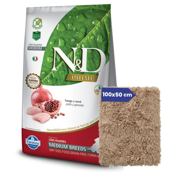 Imagen de Alimento NYD Perro Prime Cachorro Medium Raza Mediana 10,1 kg + Regalo