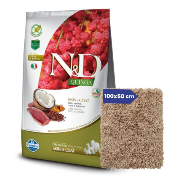 Imagen de Alimento NYD Perro Quinoa y Pato Piel Sensible 10 kg + Regalo