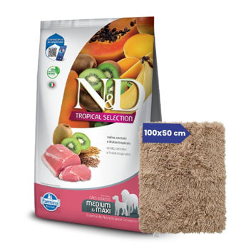 Imagen de Alimento NYD Tropical Perro Adulto Raza Mediana y Grande Cerdo 12 Kg + Regalo