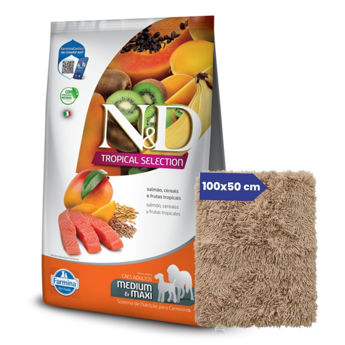 Imagen de Alimento NYD Tropical Perro Adulto Raza Mediana y Grande Salmón 12 Kg + Regalo