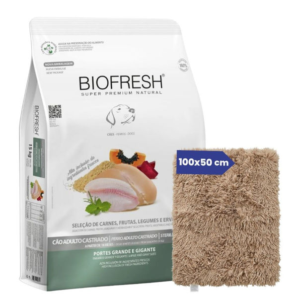 Imagen de Alimento BIOFRESH Perro Castrado Raza Grande 15 kg + Regalo