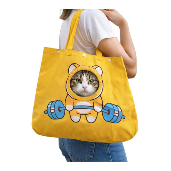 Imagen de Transportadora Bolso De Tela Para Gato