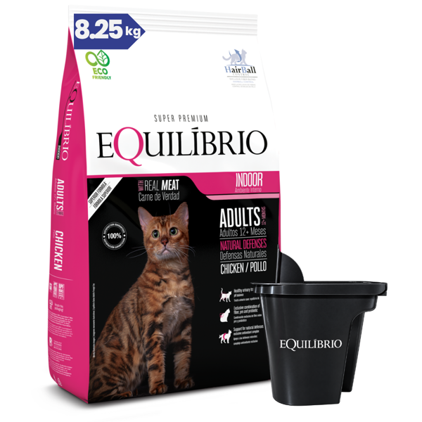 Imagen de Alimento EQUILIBRIO Gato Adulto 7,5 kg + 750 grs + Regalo - Combo 2